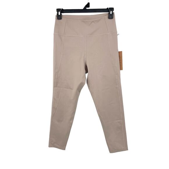 Girlfriend Collective Leggings Womens Size Large High Waist 7/8 Quartz NEW - Picture 1 of 6